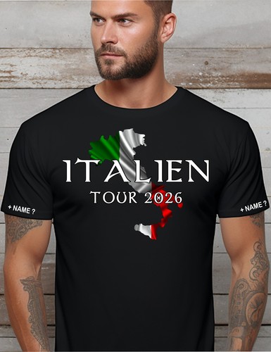 Italien italia shirt urlaub - italia, t-shirt