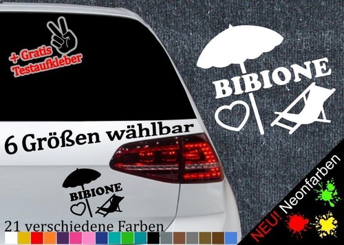 Bibione mit herz aufkleber 6 - mit,